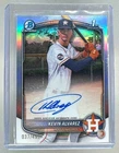 Kevin Alvarez 2025 Bowman Chrome #CPA-KA Refractor Auto 1st RC /499