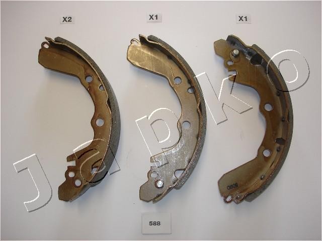 Fits JAPKO 55588 BRAKE SHOE SET