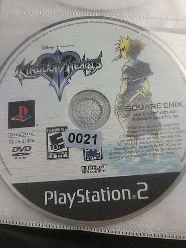 Kingdom Hearts 2 PS2 Sony PlayStation 2- Disc Only NO Usps TRACKING