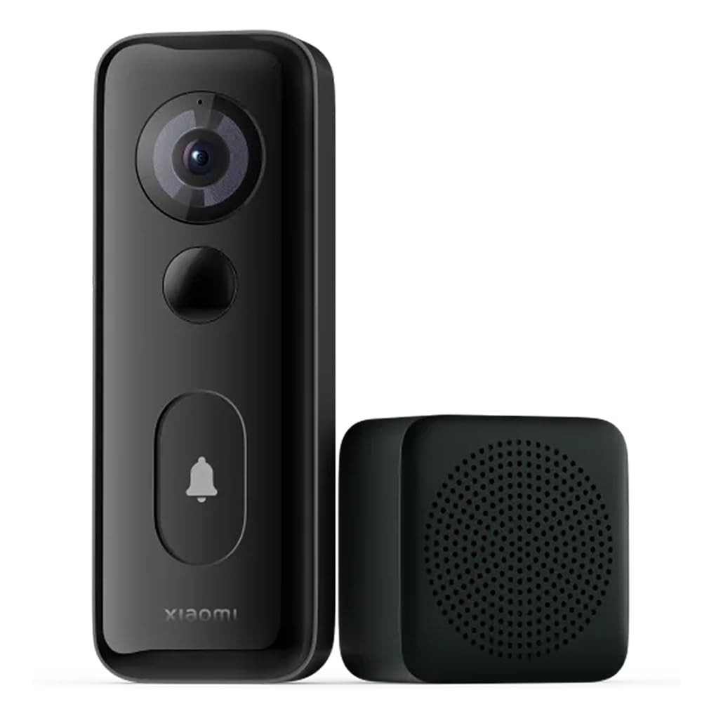 Xiaomi Mi Smart Doorbell 3S Nero con Telecamera 2K Videocitofono