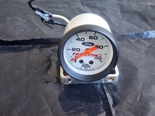 Ford Racing White Oil Gauge 2 116 Saleen Cobra Foxbody 5.0 Steeda Mustang