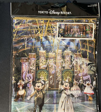 Tokyo Disney Resort Magical Music World Face Towel Mickey Japan Limited Rare