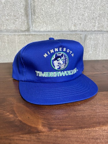Vintage Minnesota Timberwolves NBA Game Day Sports Specialties Snapback Hat NWOT