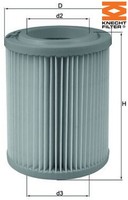 Knecht LX1768 Luftfilter Luftfiltereinsatz FüR Honda