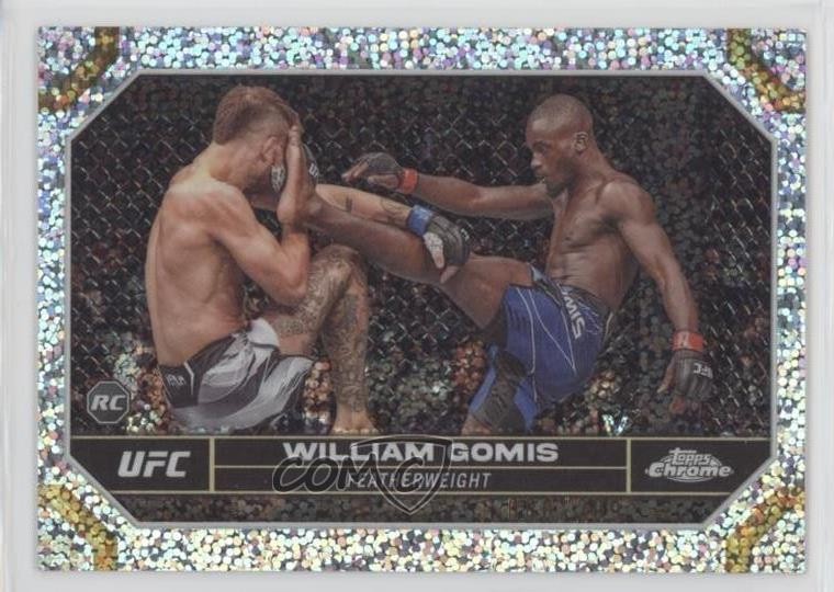 2024 Topps Chrome UFC Speckle Refractor /299 William Gomis #199 1g34
