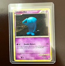 Pokémon TCG Wobbuffet 13/123 HeartGold SoulSilver Holo Rare 90 HP Eng 2010 on eBay