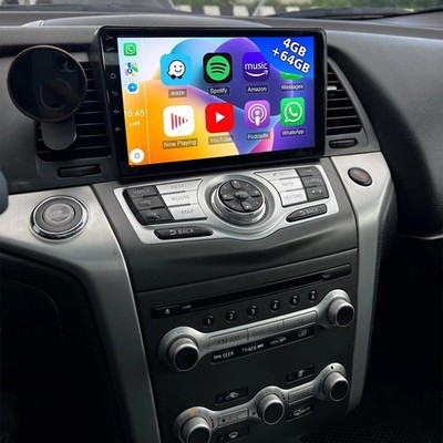 EWLSAC Car Radio for Nissan Murano Z51 2008-2014, 9'' Touchscreen Wireless 4+64G