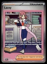Lacey 175/131 SV Prismatic Evolutions Special Illustration Rare Pokemon Card NM