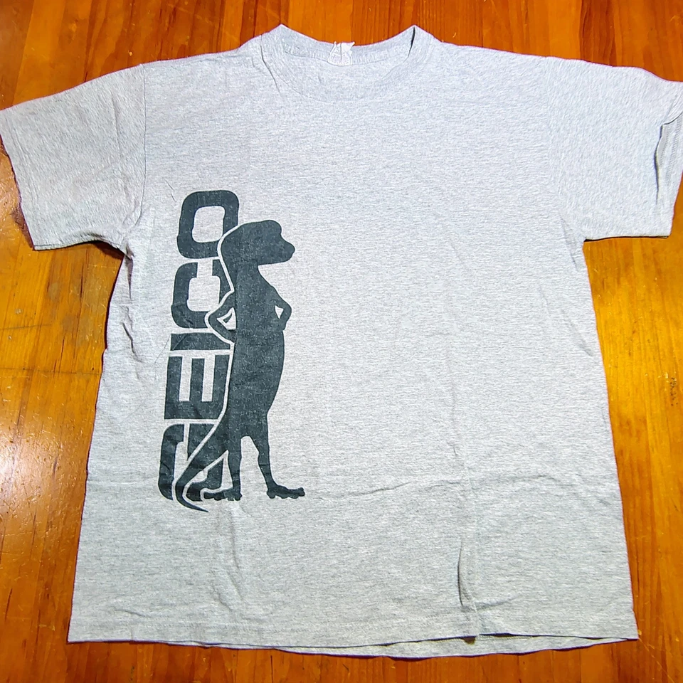 GEICO Gecko Logo T-Shirt Men’s Size L Gray Jerzees HiDensi-T Insurance Promo... - Image 2 of 4