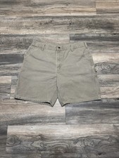 Baggy Y2K Carhartt Carpenter Shorts Size 38 Grunge Workwear Canvas Summer VTG