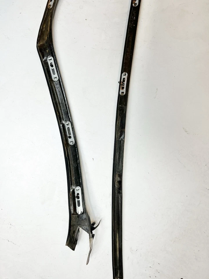 79-87 Jaguar XJ6 XJ12 lado izquierdo derecho cantrail acabado techo embellecedor juego OEM Foto 3 de 4