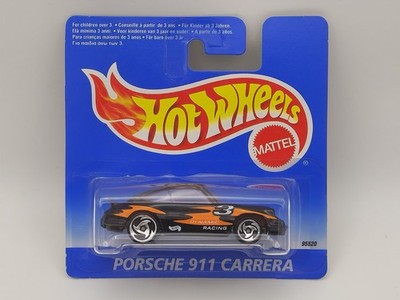 Hot Wheels Porsche 911 Carrera - 1997 European Only Short Card Sawblade Felgen