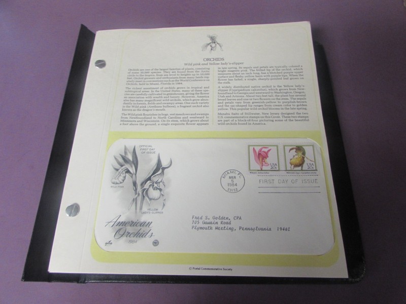 1981 - 1984  FIRST CAY COVERS (ARTCRAFT)  IN BINDER - LOT OF 49 - EXCELLENT