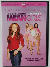 Mean Girls DVD Complete 2004 Lindsay Lohan Tina Fey Special Collectors Edition