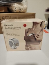 New Double Wearable Electric Suction Hands Free Breast Pump Milk Feeding Single