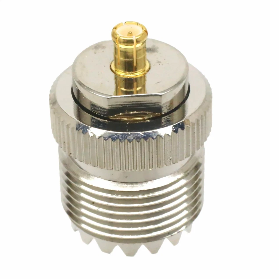 1pce UHF SO239 Female Jack to MCX Male Plug RF Coaxial Adapter Connector Straigh - Image 4 of 4