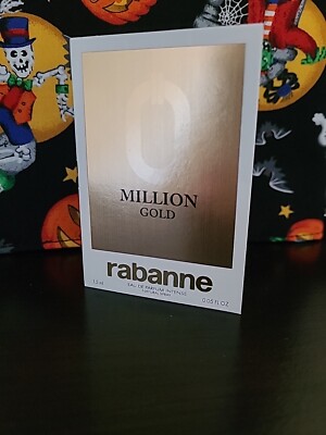 2024 Paco Rabanne One Million GOLD Eau de PARFUM INTENSE .05oz/1.5ml Sample Vial