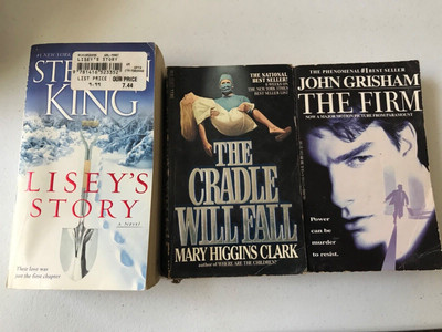 Lot of 3: Firm by The Firm byJohn Grisham, Stephen King, Mary Higgins Clark (PB)