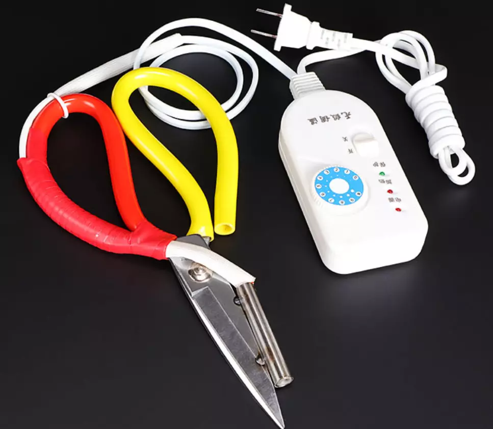 Electric Scissors Trimming Scissors Ribbon Scissors Heating