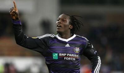 Romelu Lukaku 14 S Anderlecht 2009 2010 Away Jersey Camiseta Shirt