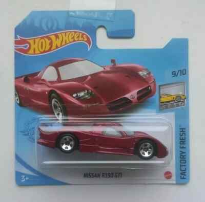 2021 Hot Wheels Nissan R390 GT1 - 1:64 1/64 Factory Fresh 9/10 Red