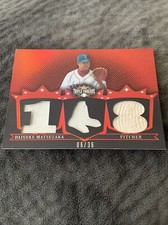 07 Topps Triple Threads DAISUKE MATSUZAKA BOSTON RED SOX RELIC SP # 06/36