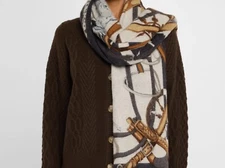 Rare La Fiorentina Women’s Scarf  Wrap 27W- 78L Cashmere Wool NEW