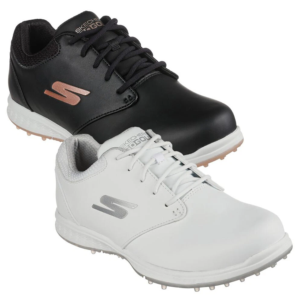 Skechers Women's Go Golf Bold Golf Shoes Black/Rose