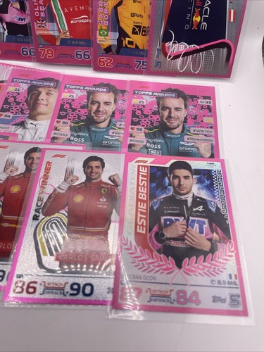 Topps F1 Turbo Attax 2024 - Pink Parallel 15 Card Bundle - Picture 6 of 6