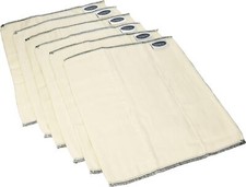 Imagine Baby Products Smart Fit Prefold Diapers, Bamboo, Large, 6 Count