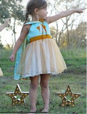 Well Dressed Wolf Homespun Hero Dress NO Cape Size 8 NWT