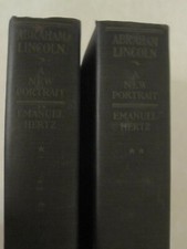 Abraham Lincoln: A New Portrait by Emanuel Hertz 2 Volumes 1931