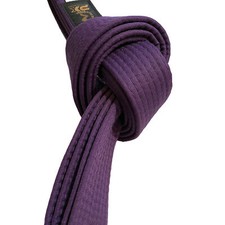 TEKKA BUDO Kampfsport Gürtel Violett Violettgurt Karate Judo Taekwondo Budogurt