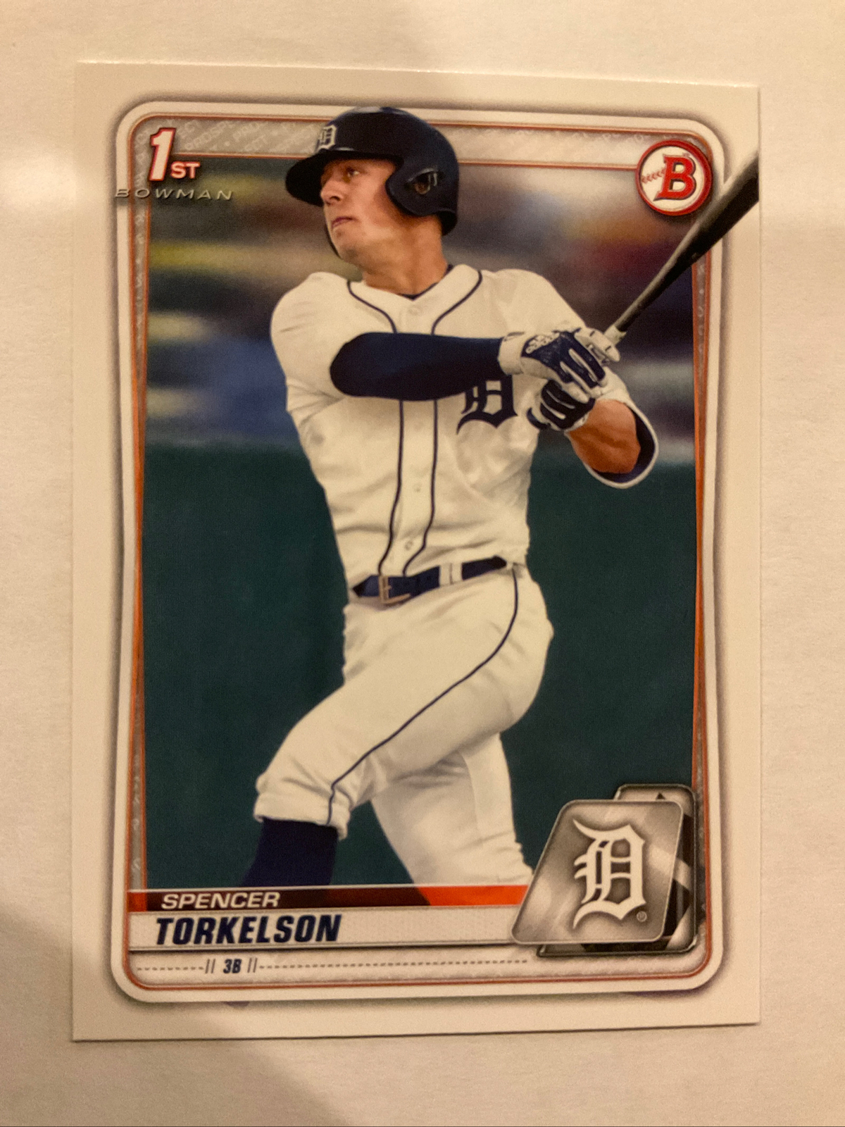 2020 Bowman Draft SPENCER TORKELSON 1st Bowman RC Detroit TIGERS #BD-121