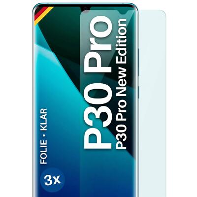 3x Schutzfolie für P30 Pro / P30 Pro New Ed. Displayschutz HD flexibel kein Glas