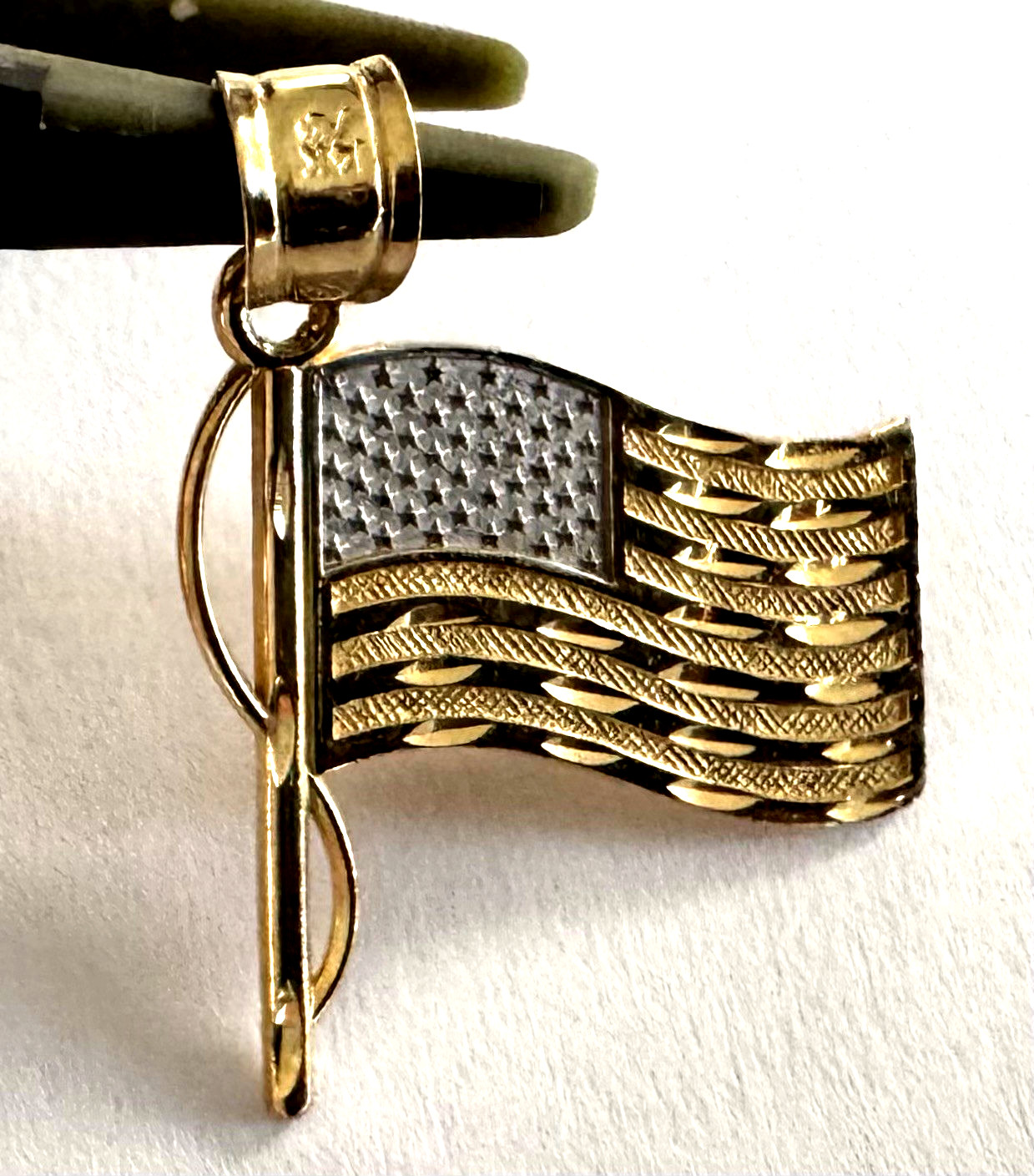 Michael Anthony 14K Yellow Solid Gold American Fl… - image 6