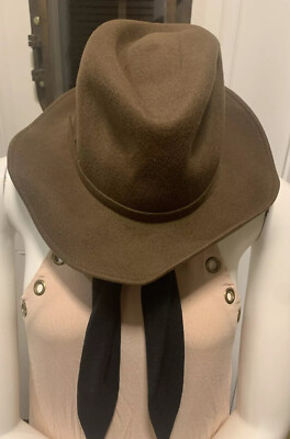 Vintage 100% Wool Womens Doeskin Felt Bollman Hat Co Made In  display picture 3