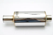 1320 Performance Spoon STYLE SHORT TIP 2.5 INCH MUFFLER FITS EG6 EK9 HATCHBACK