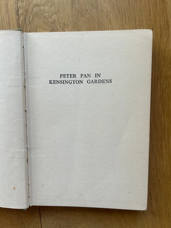 J.M. Barrie's Peter Pan in Kensington Gardens - May Byron & Arthur Rackham 1929 - image 4 of 4