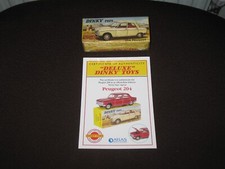 ATLAS DINKY DELUXE PEUGEOT 204 #510 (nuovo/come nuovo/sigillato)