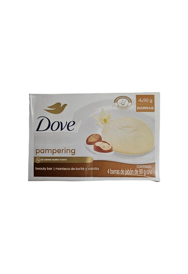 2x DOVE Pampering Beauty Cream Bar 4 X 90g (8 Bars Total) - Image 2 of 4