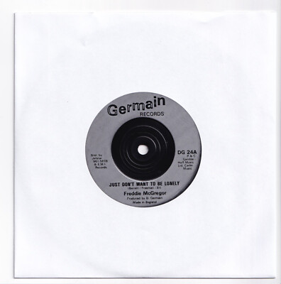 (P338) Freddie McGregor, Just Don't Want To Be Lonely - 7'' vinyl