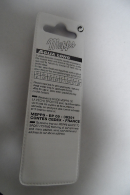 Cuiller MEPPS Aglia Long 12g – Neuf, Jamais Trempée – Cuiller Vintage Pour Pêche Au Lancer, Collection