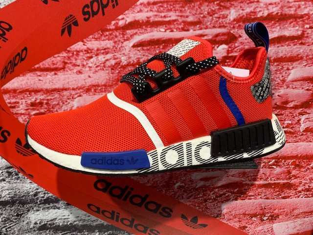 adidas originals nmd r1 red black