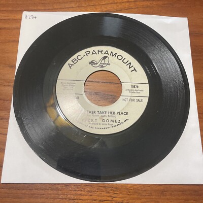 Vicky Gomez 7'' Record Boys Are A Dime A Dozen/ Will I Ever - Promo Abc 45 a234