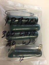 VPR20H CLAROSTAT 300 OHM 20 WATT RESISTORS 4 PCS NOS