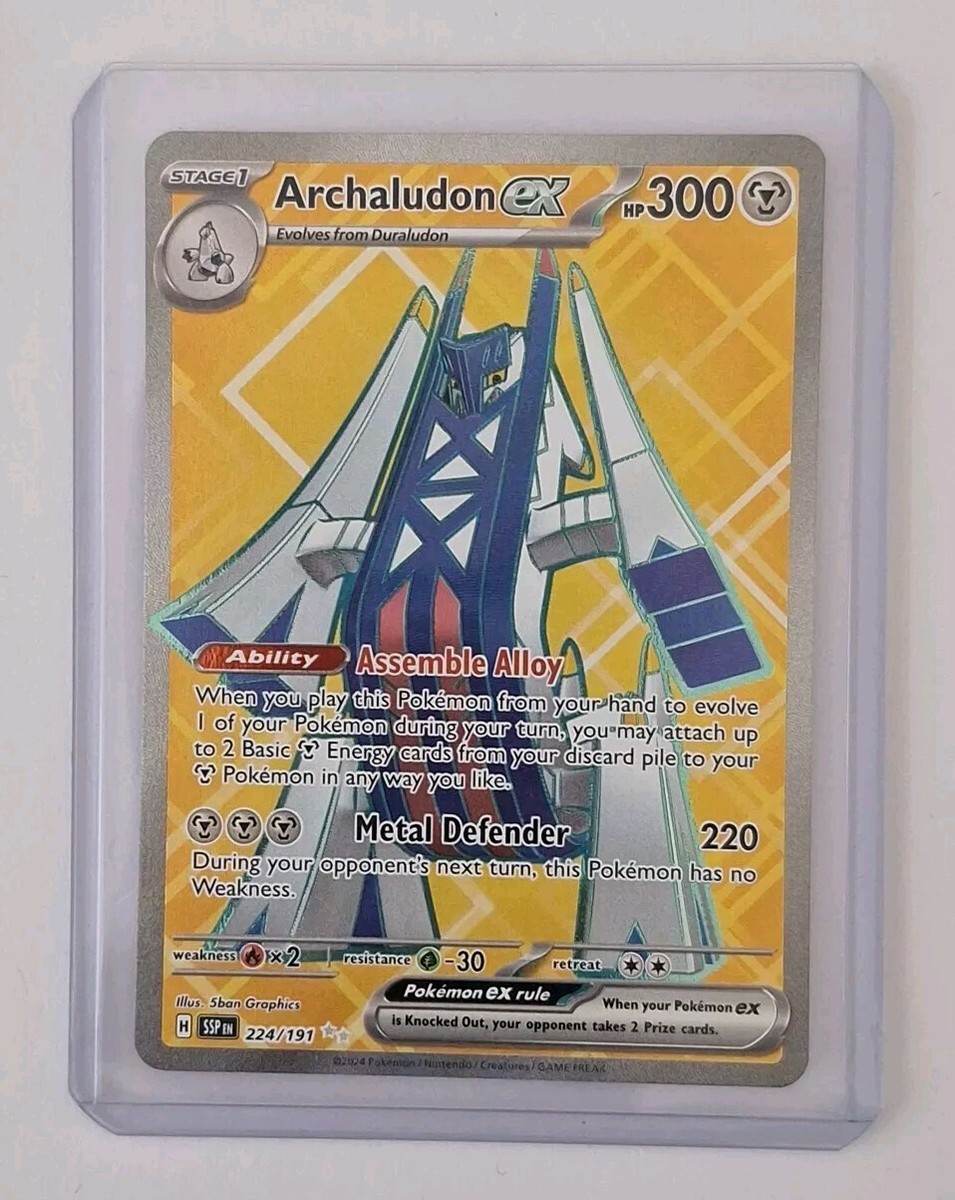 Archaludon ex 224/191 Sv08: Surging Sparks Holo | eBay