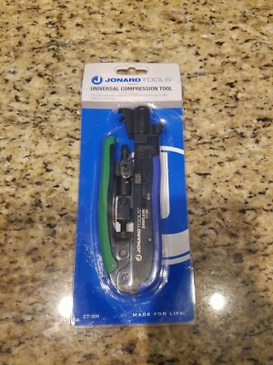 JONARD TOOLS Universal Compression Tool CT-200 with Dual Head *NEW/SEALED*
