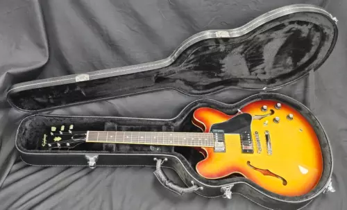 Epiphone ES-335 IG Inspired By Gibson Semi-hollowbody Electric Guitar W/Case