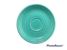 Genuine Fiestaware Teal/Turquoise 6” Replacement Saucer Homer Laughlin China Co.